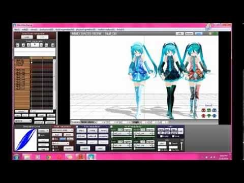 MMD TUTORIAL-how to make the mmd models not dance on eachother 2x