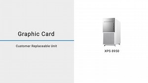 How to replace the graphics card on the XPS 8950