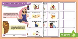 Strategies to Reduce Anxiety Prompt Cards