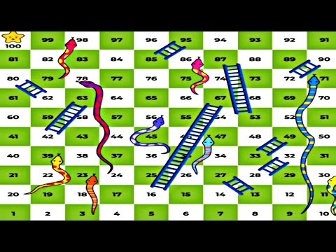 Snakes and ladders | classic ludo game | snake ladder 🐍 | gaming | snakes and ladders game play