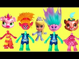 Trolls Movie Poppy Branch Palace Pets and Elsa