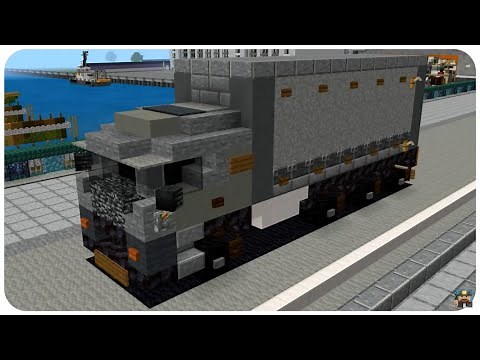 How to Build a Cargo Truck in Minecraft (Mercedes-Benz Axor 3228) Minecraft Cargo Truck Tutorial