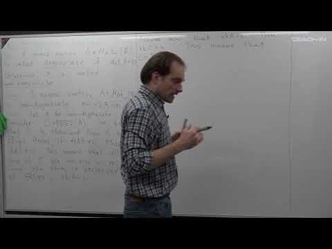 Smirnov S.V. - Linear Algebra - 9. Properties and Applications of Determinants