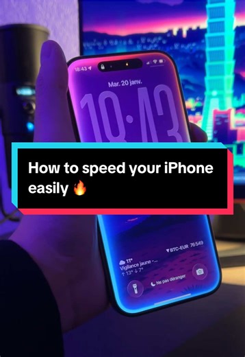 Boost Your iPhone Speed with These 3 Simple Tricks