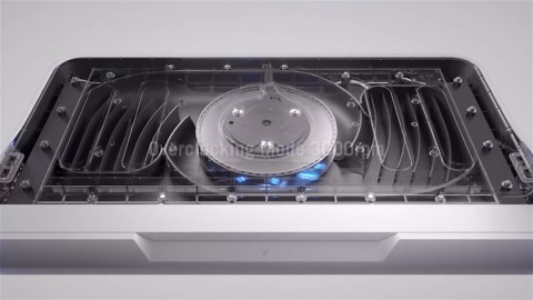 Flydigi BS1 Laptop Cooling Pad Wind-Pressure Closed-Loop Turbo-Fan (MAX 3000RPM) Dual Noise Reduction Intelligent Temperature Control 3-Angle Adjustable RGB Laptop Cooling Stand Wide Compatibility