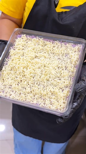 Ube cheese = the perfect combo 💜🧀 Creamy, cheesy, and loaded with ube goodness. Message us to order 💌 #HavaJava #UbeCheese #GrahamCake #DessertPH #SweetTreats #OrderNow | Hava Java