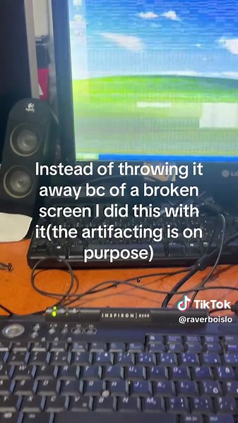 #failinggpu #dell #oldlaptop #windowsxp #laptop