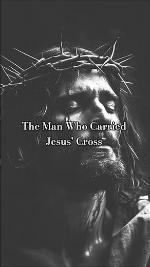 Simon of Cyrene: The Man Who Carried Jesus’ Cross #JesusCross #SimonOfCyrene #BibleShorts