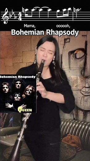 Bohemian Rhapsody Clarinet Cover by a Talented Musician