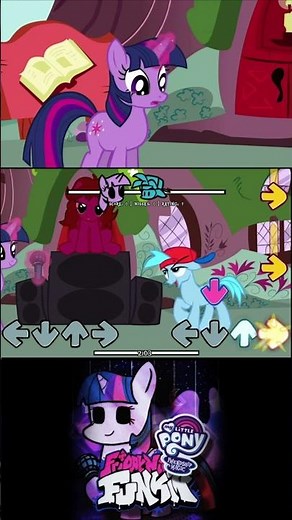 FNF: My Little Pony Cover Mod // + New Cutscene // Song "Welcome" #shorts #short