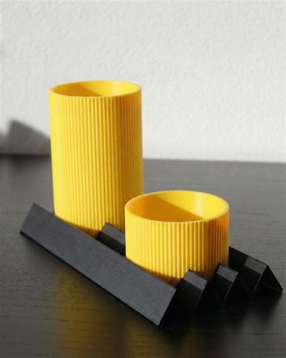 Sierra Modular Desk Organizer • Memphis Style Pen & Brush Holder - Etsy