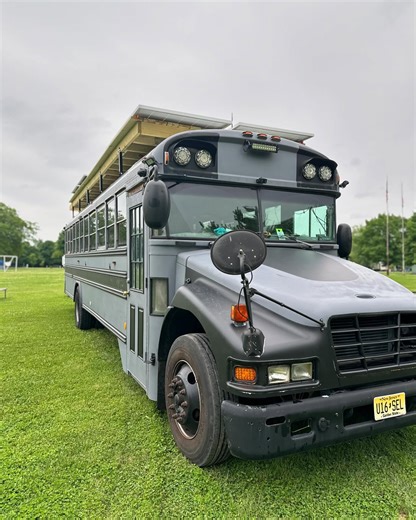 This One-of-a-Kind Skoolie Is Full of Handcrafted Details and Ferret-Friendly Features