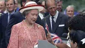 Queen Elizabeth II, Prince Philip visited Houston during tour of Texas in 1991