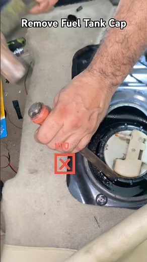 Remove Fuel Tank Cap #shorts #short #shortvideo #youtubeshorts #youtube #diy #top