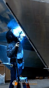 11K views · 168 reactions | Bay Weld takes a step beyond the ordinary. Join us on our latest journey as we craft six beautifully identical 49-ft catamarans. A labor of love and precision. #BayWeldBoats #Craftsmanship #BoatBuilding | Bay Weld Boats | Facebook