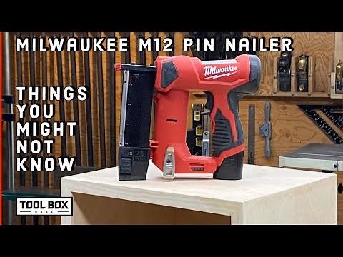 Milwaukee M12 Cordless 23 Gauge Pin Nailer 2540-21