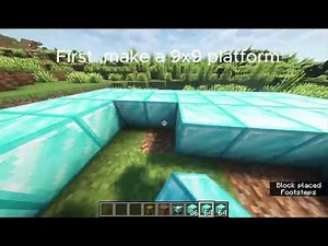 How to make full beacon in minecraft.Minecraft tutorials series #1