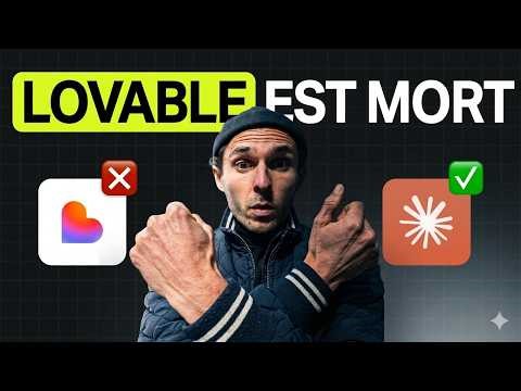 Claude Code vient de détruire Lovable (20$ par mois)