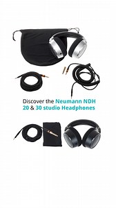 Looking to elevate your studio setup?  Discover the Neumann NDH 20 & 30 studio headphones and benefit from high-resolution sound – ideal für editing, mixing and mastering. Available at thomann.de. | Thomann | Facebook