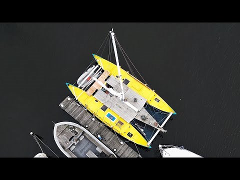 A Giant Leap For This Ocean-Going Catamaran Project