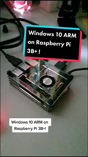 Running Windows 10 ARM on Raspberry Pi 3B