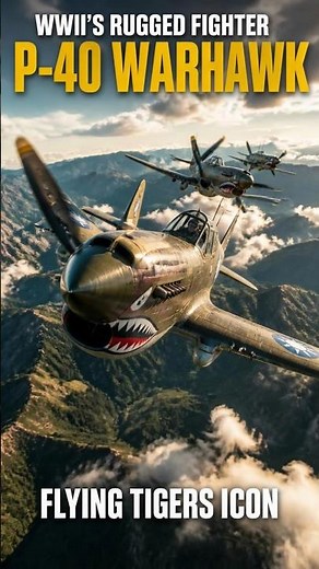 P-40 Warhawk: The Rugged WWII Fighter That Became a Flying Tigers Icon