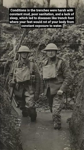 ww1 life in the trenches #history #war #military #trenches
