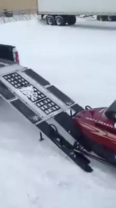5.5K views · 48 reactions | loading snowmobile with the loadall ramp | Load-all | Facebook