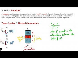Transistor and Operation (Part 1)