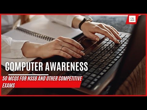 Computer Awareness. 50 MCQs for NSSB and other competitive exams.