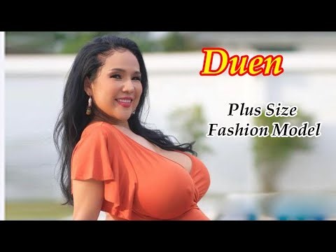Duen Thailand's Plus Size Fashion Model Biography Relationship#plussizemodel #plussize