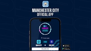 How to follow City v Chelsea on our official app