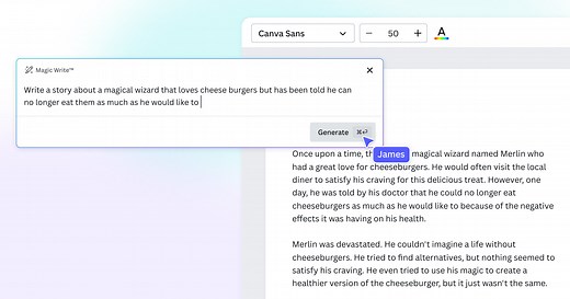 Generador de historias con IA gratuito | Canva