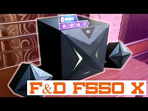 F&D F550x Bluetooth 2.1 Speaker Review & Unboxing | Looks Cool, Sound Great