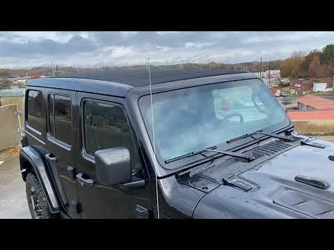 New 2020 Jeep Wrangler Rubicon JL Sky One-Touch Power Top Demonstration