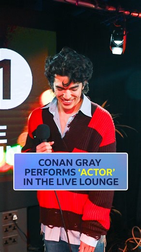 we can’t hide our feelings for @conangray 🥹 listen to conan grey in the live lounge on bbc sounds 🫶🏽 | BBC Radio 1
