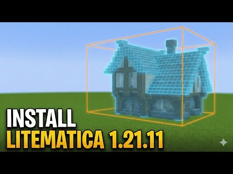 How To Install Litematica for Minecraft 1.21.1