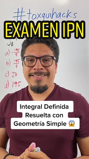 Integral Definida Resuelta con Geometría😱