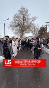An Armenian wedding isn’t complete without dance - where tradition, emotion, and celebration move as one. Credits by: @mirage__project | The US Armenians