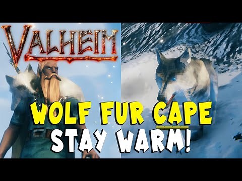 How to Get a Wolf Fur Cape and Stay Warm in the Mountains in Valheim