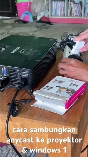 Cara sambung anycast ke proyektor & win 11. lengkap https://youtu.be/yVTPuZCBDa0?si=H__rXpeB1E89DPB1