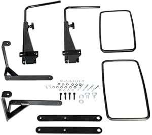 Mirror Assembly with Extendable Arms fits John Deere 2355 4230 4555 4955 2350 4055 4455 4850 2750 4250 4640 4630 4050 4450 4840 2755 4255 4650 8430 4040 4440 4760 2550 4240 4560 4960 4030 4430 4755