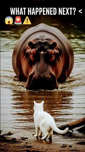 Cat vs Hippo .The Impossible Escape!