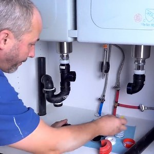 DIY Kitchen Plumbing 101 | Connecting Plumbing & Mounting the Sink | Home RenoVision DIY