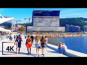 4K _ Beach Day in Oslo, Summer is Here!