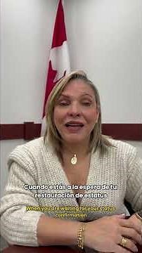 Are you in Canada and have you lost your status? 🇨🇦