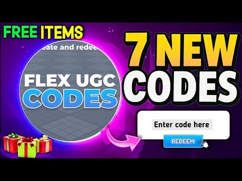 ⚠️NEW CODES⚠️ FLEX UGC CODES ROBLOX CODES JANUARY 2026 - FLEX UGC CODES CODES