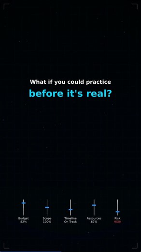 An interactive project management simulation #projectmanagement #projectmanagementprofessional