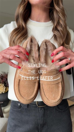 Let’s style the Ugg Ellis loafers! My new favourite comfy/cosy shoes for winter that will see me through until spring! For sizing I kept my usual size in Uggs which is a UK 5. I’ve styled the here with my favourite wide leg jeans, a great everyday basic from Uniqlo and some simple accessories Black wool jacket, wide leg jeans, Ugg loafers, Uniqlo jumper, Toteme black leather belt, Arket suede bag, outfit inspiration, Ugg favourites, Ugg new in, Abercrombie jeans, Uniqlo must haves, Uniqlo haul