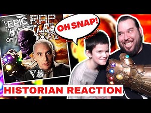 Thanos vs J Robert Oppenheimer | ERBreakdown History Teacher Reaction